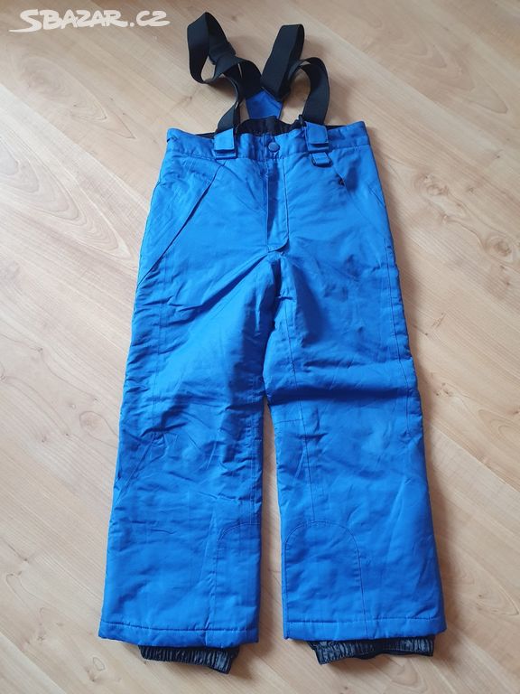 Oteplováky,lyžařské kalhoty lupilu v.110/116 modré