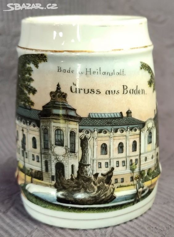 Hrnek - Gruss aus Baden / Pozdrav z Badenu