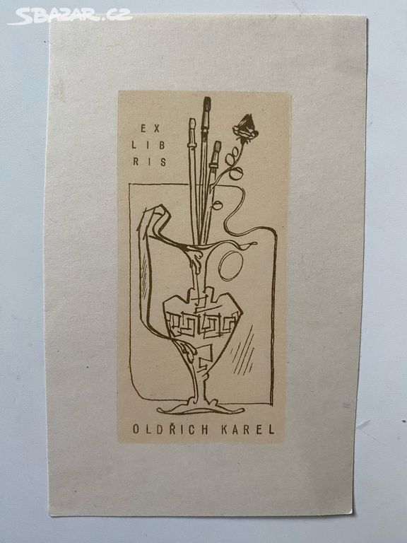 Oldřich Karel - ex libris Oldřich Karel