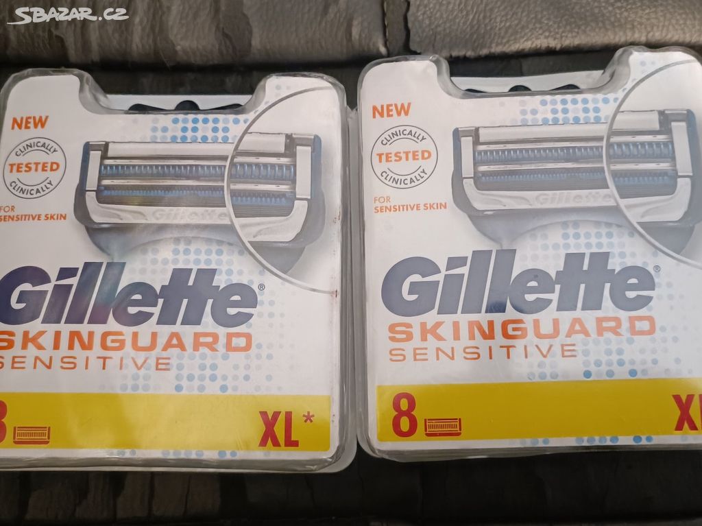 Gillette Skinguard Sensitive XL 16 KS břity