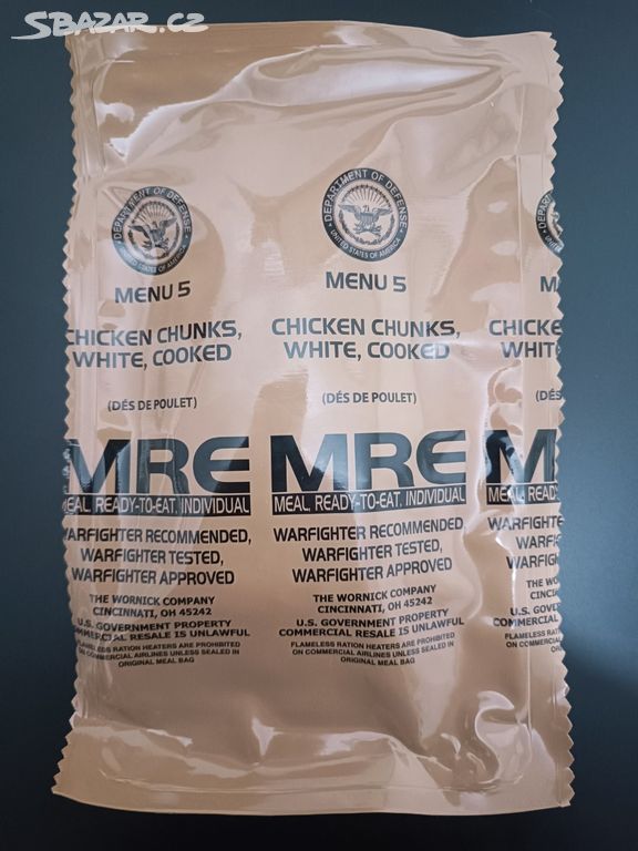 MRE - Menu 5, vojenská potravinová dávka