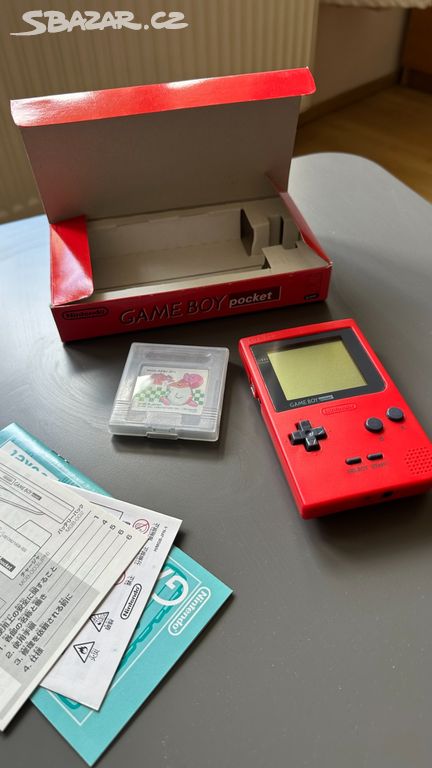 Gameboy Pocket Red TOP Stav