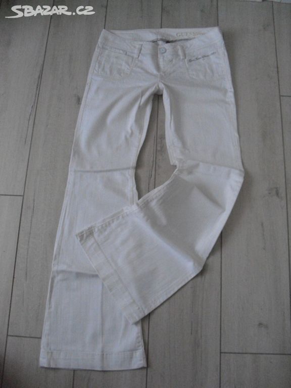 1997. Bílé džíny Guess Jeans, vel. 40 - L