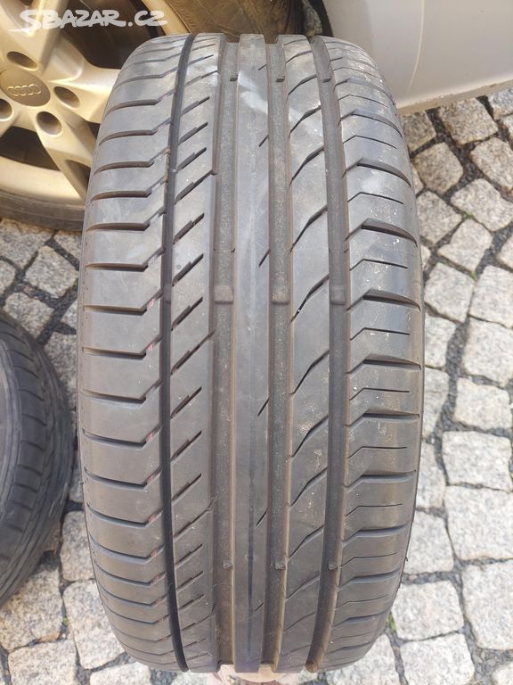 Pneu Continental 215/45 r 17 91W XL vzorek 7,1 mm