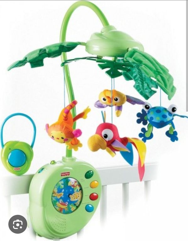 Kolotoč nad dětskou postýlku Fisher price