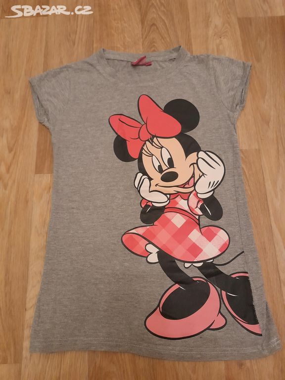 Tričko Minnie Mouse, vel. 134/140, Disney licence