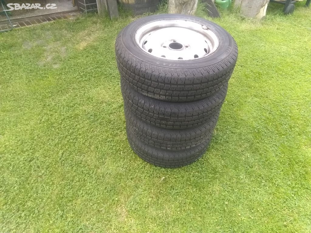 Letní kola 4x108 pneu 175/65R14C