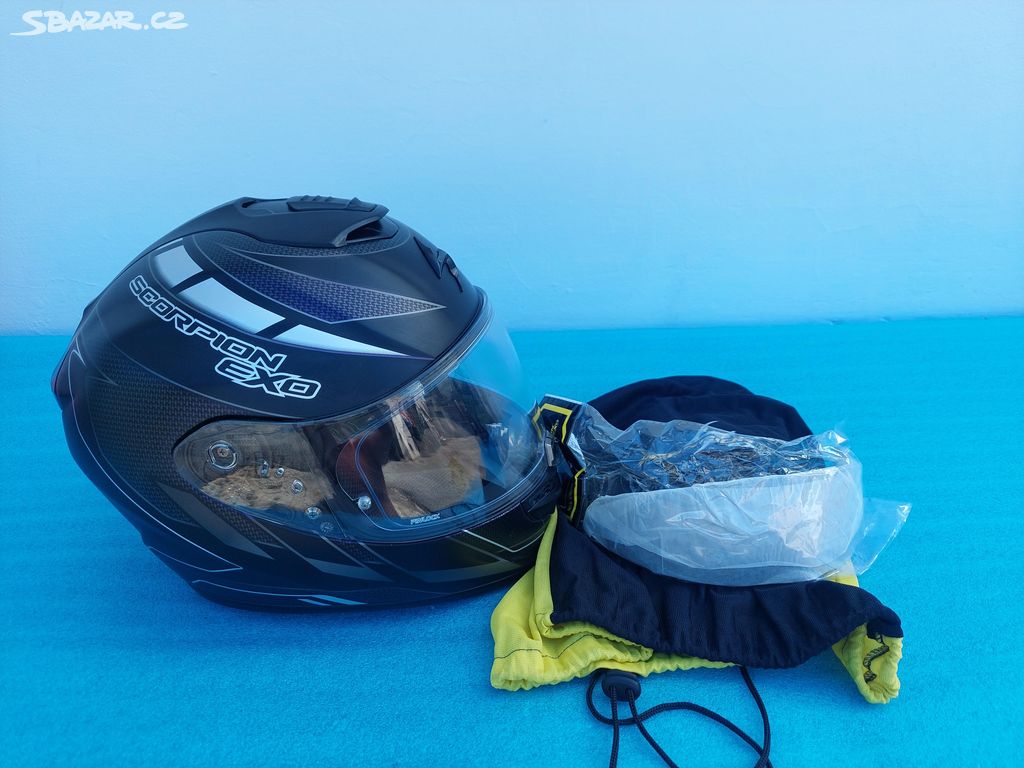 HELMA NA MOTORKU SCORPION EXO 1400 AIR CUP vel.S Usti nad Labem Sbazar.cz