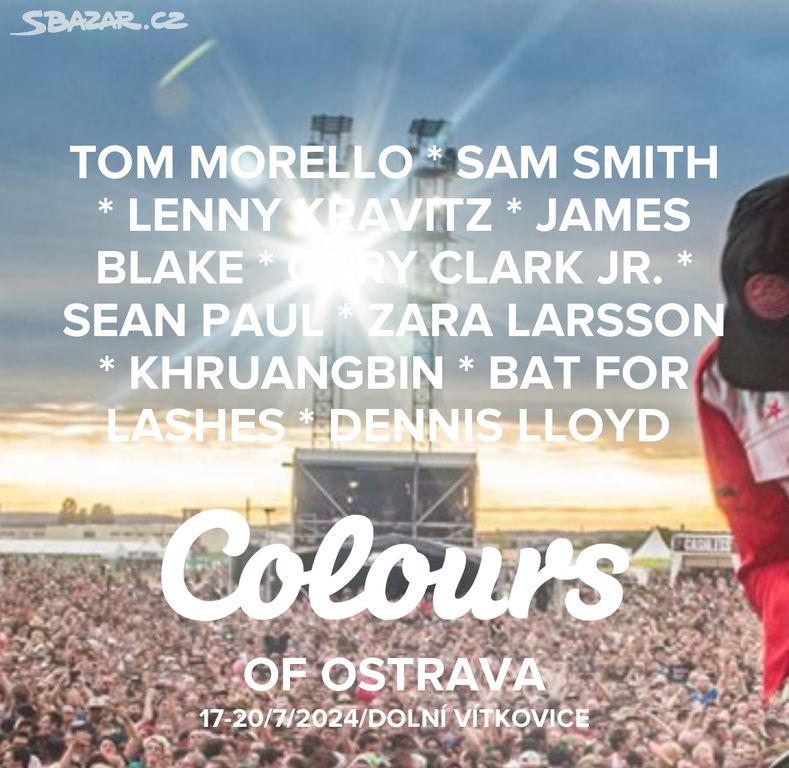 Vstupenky na festival Colours of Ostrava 2024