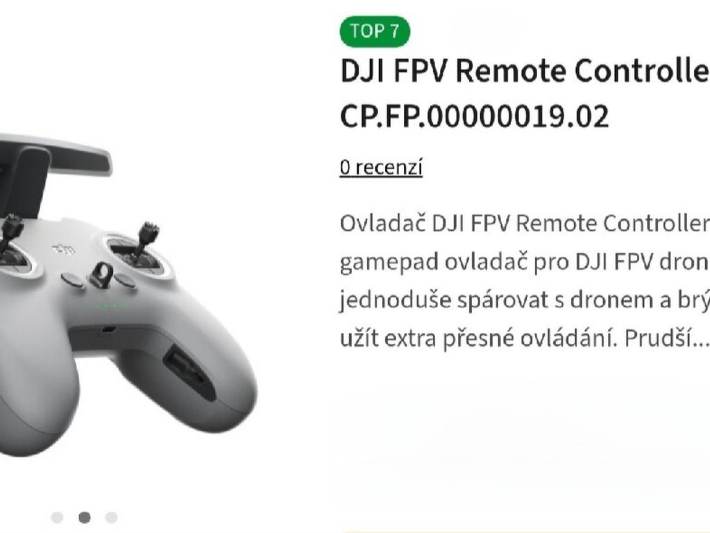 Dji ovladače