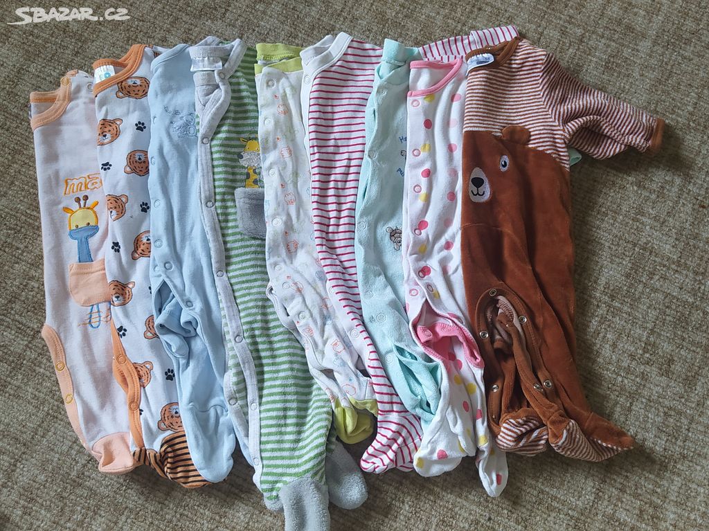 Pyžamka pro miminka (9 kusů)