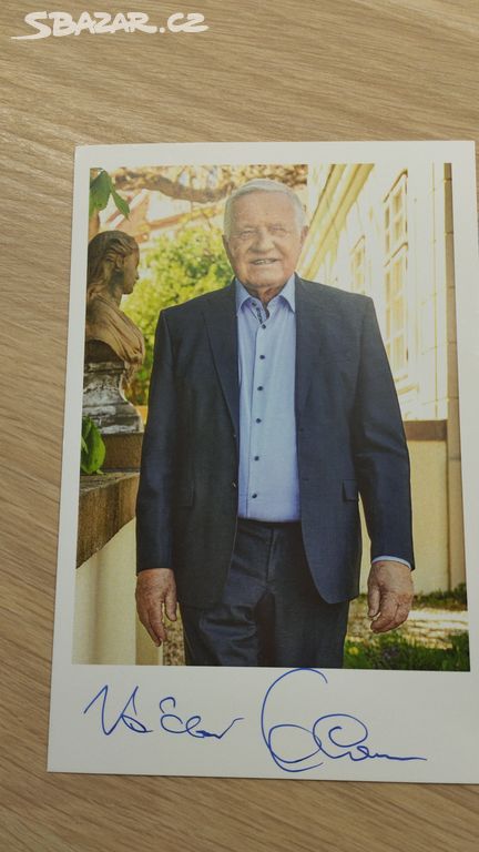 Autogram Václav Klaus prezident