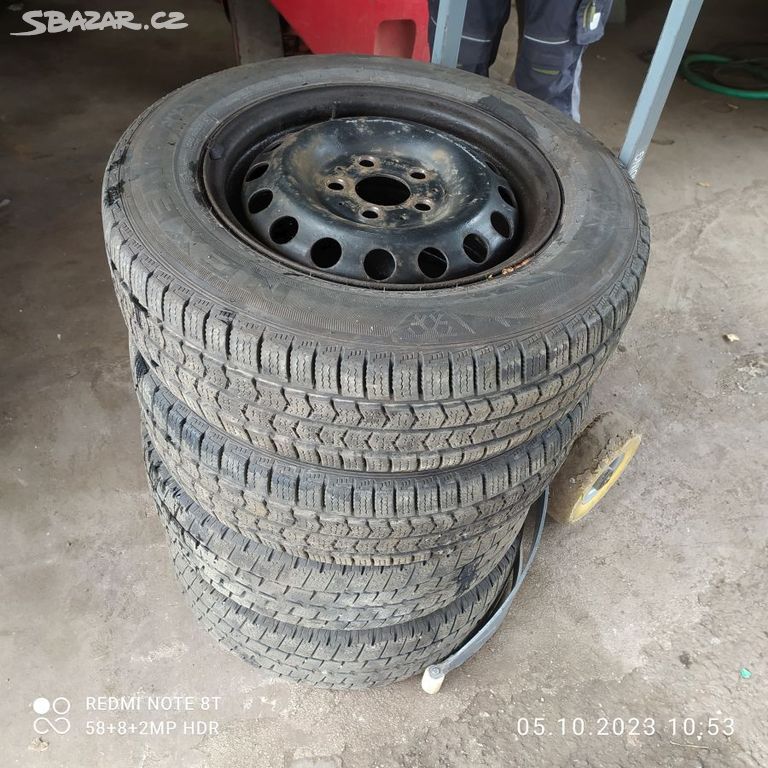 15" plechová kola 5x112 MERCEDES (AUDI, BMW)