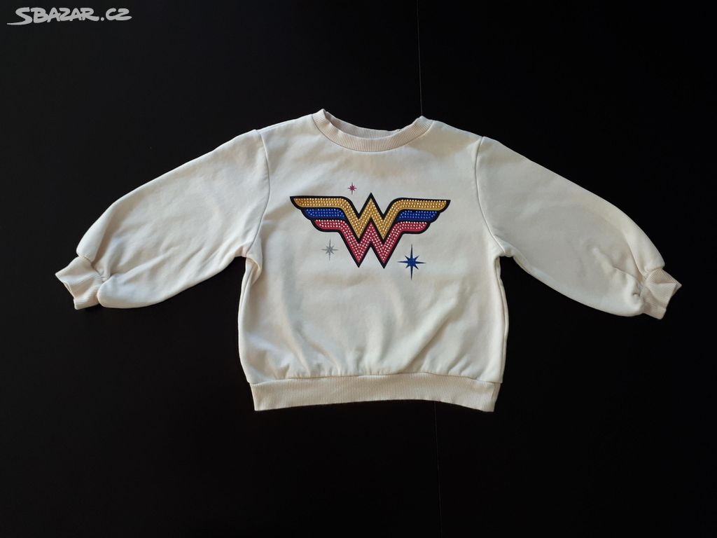 Nová mikina Wonder Woman H&M vel. 104
