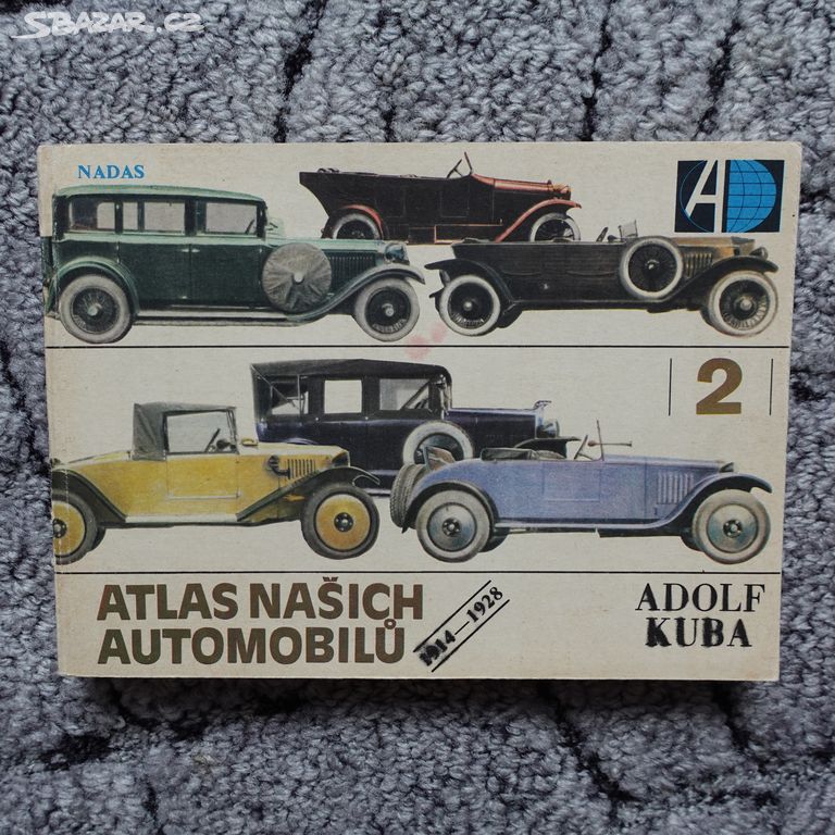 Kniha Atlas našich automobilů - Adolf Kuba