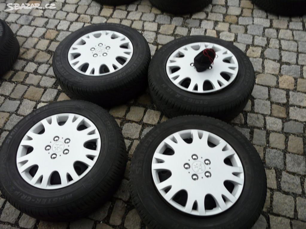 ZIMNÍ PNEU + DISKY 215/65R16 PEUGEOT CITROEN OPEL