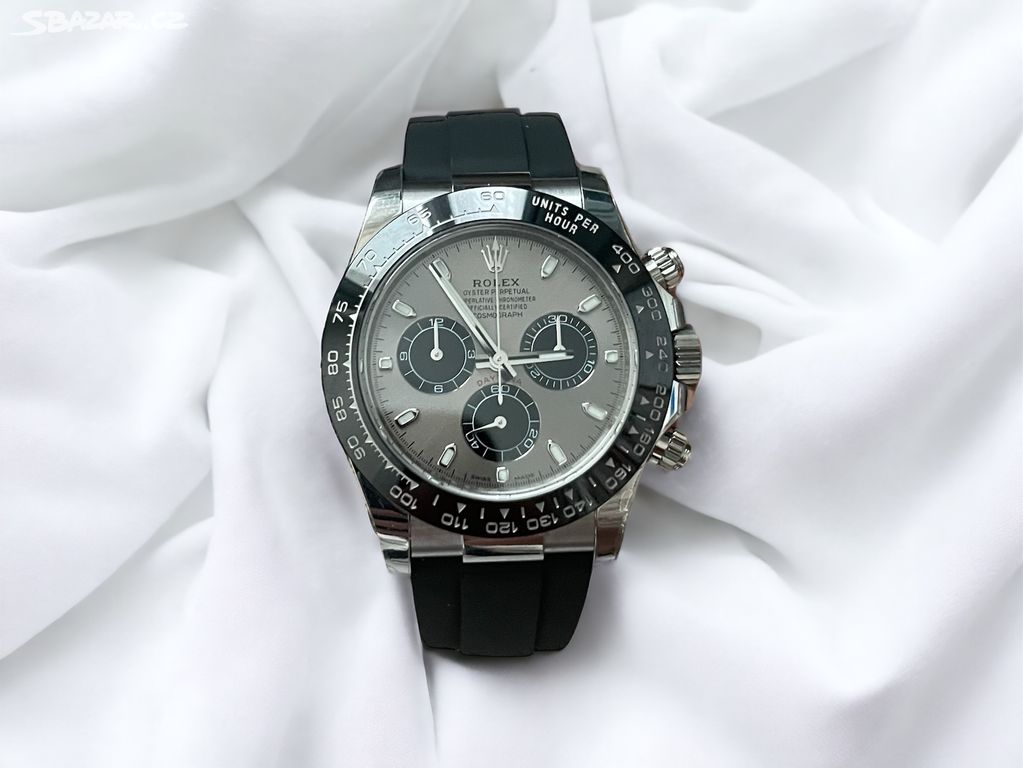 Rolex Daytona Dark Silver