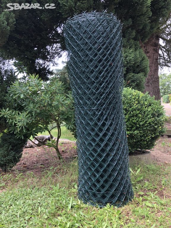 Pletivo PVC zelené 150cm/25m