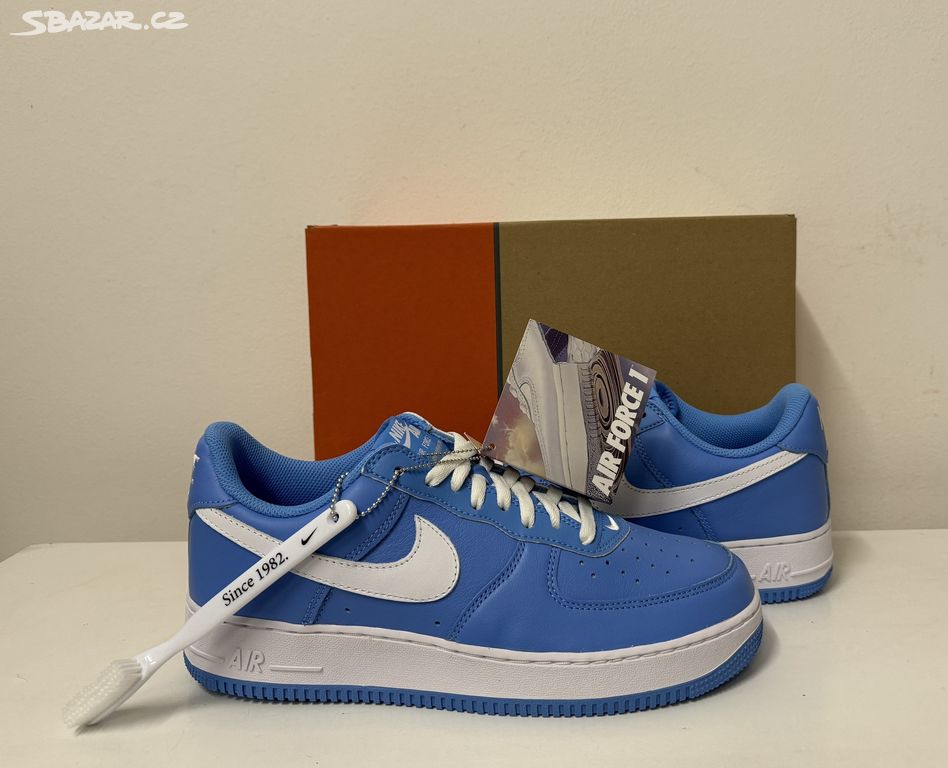 Nike Air Force 1 Retro University Blue vel.44/28cm