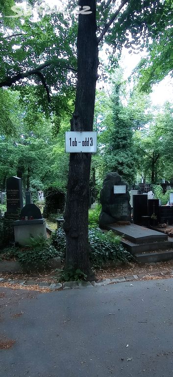 Hrob na Olšanských hřbitovech