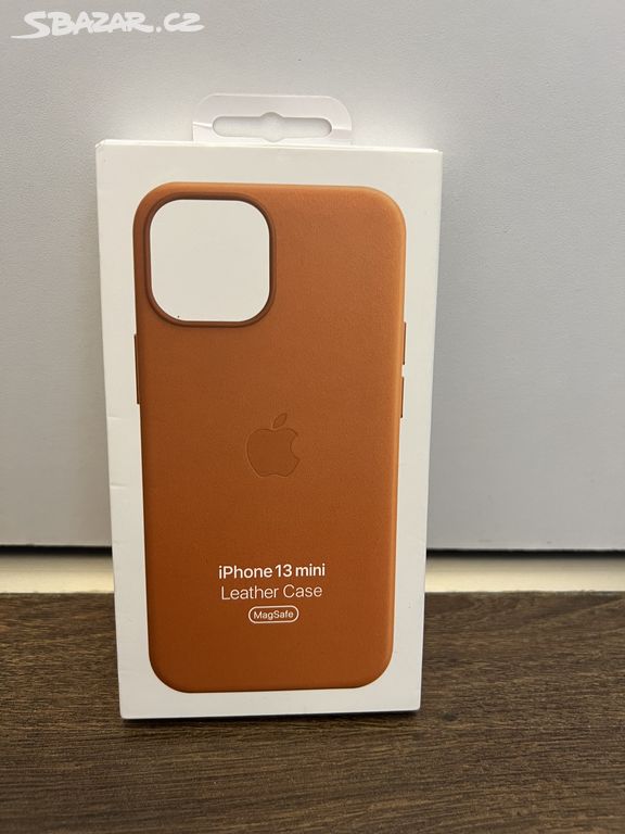 Nový kožený obal Apple pro iPhone 13 mini MagSafe