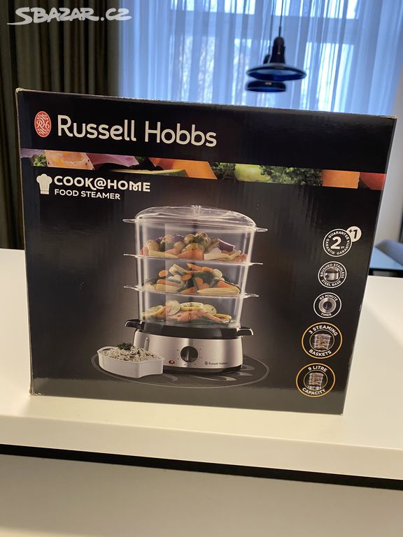 NOVÝ Parní hrnec RUSSELL HOBBS Cook at Home nerez