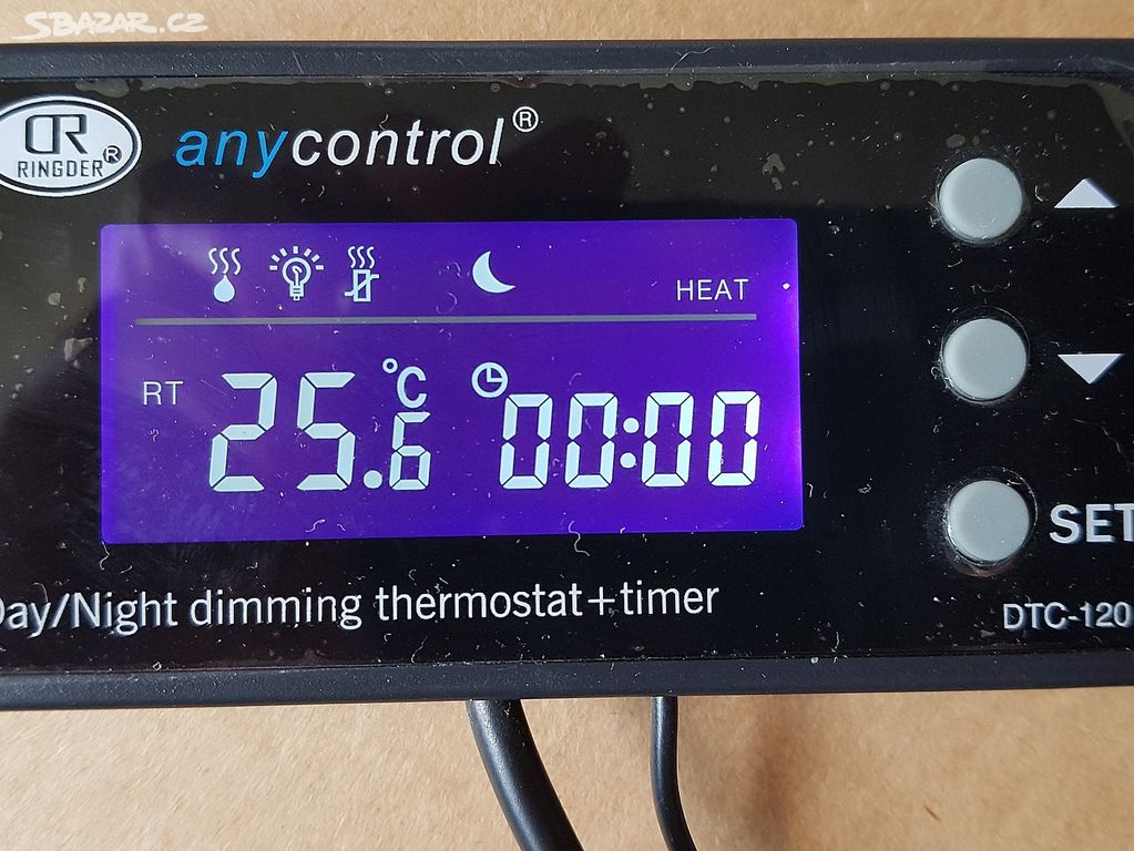 Digitální termostat Ringder Anycontrol DTC-120