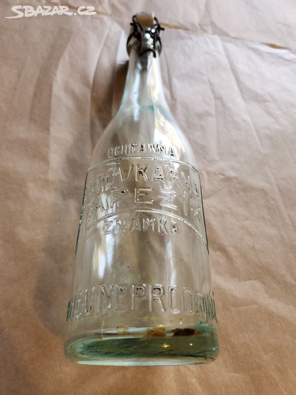 Sodovková stará láhev
