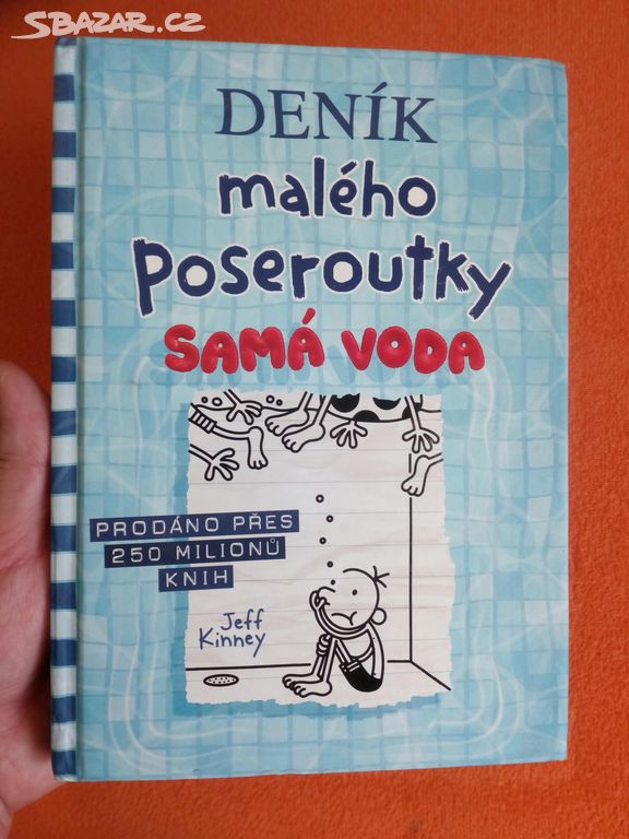 kniha Deník malého poseroutky Samá voda