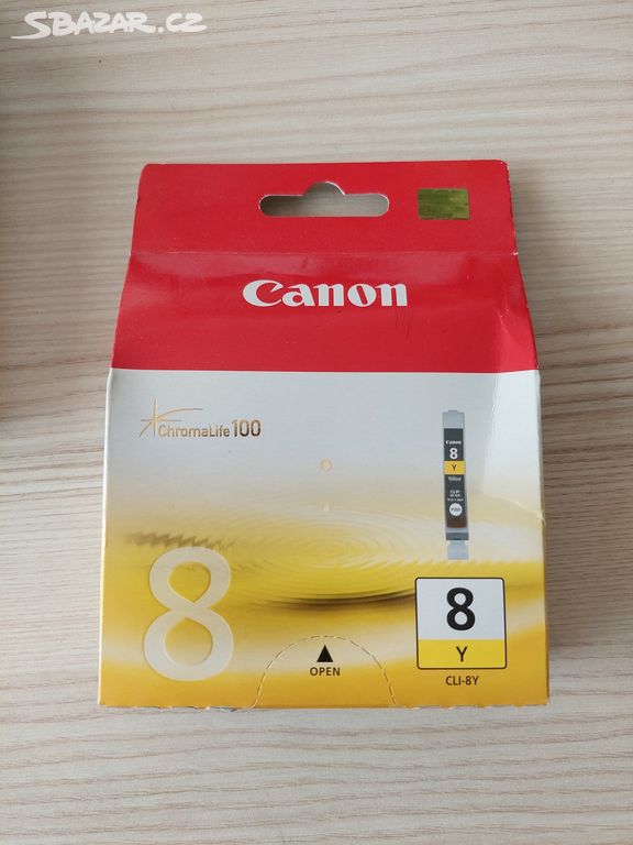 Originální náplń Canon - CLI-8Y (žlutá )-