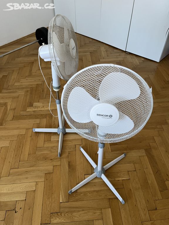 2x stojanový ventilátor