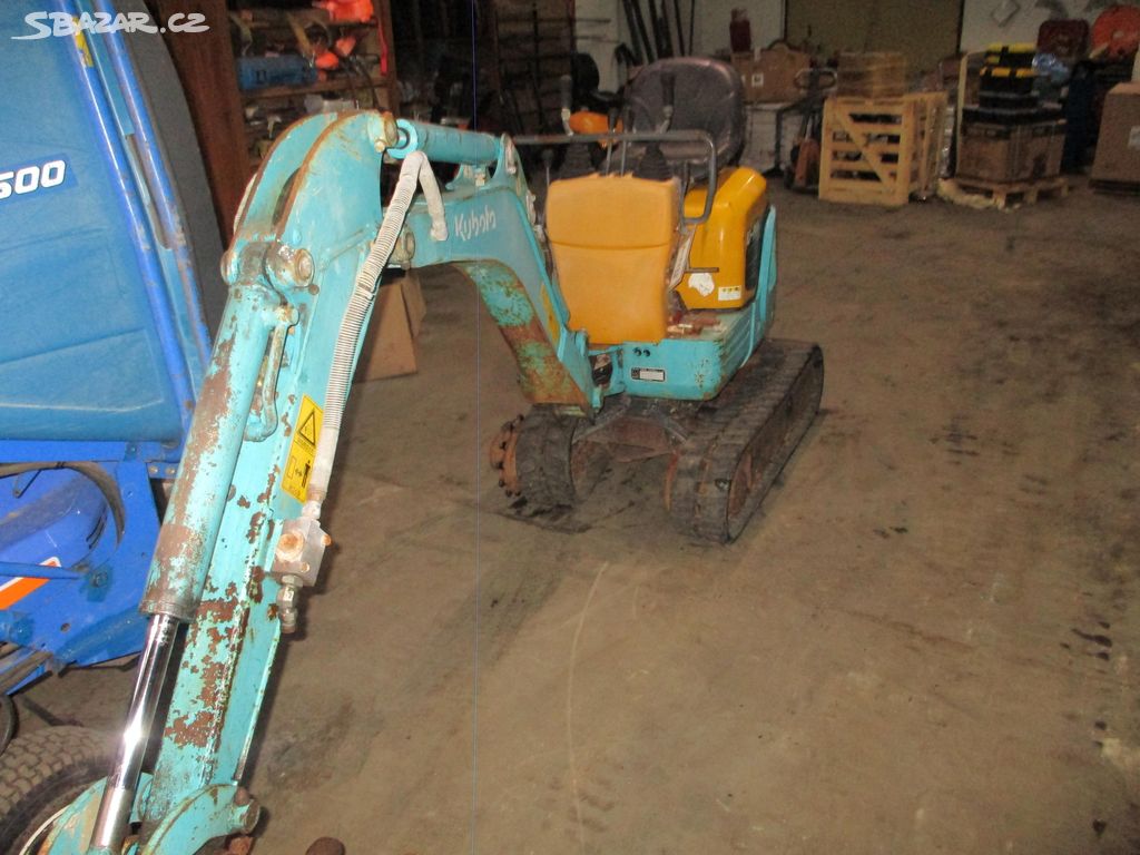 Minibagr Kubota U-10 1000kg