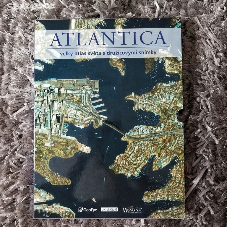 Atlantica velký atlas světa s družicovými snímky