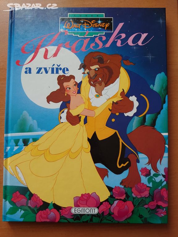 Kniha - Kráska a zvíře - Disney r.1993