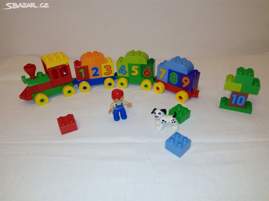 Lego Duplo Vláček s čísly 1 10558