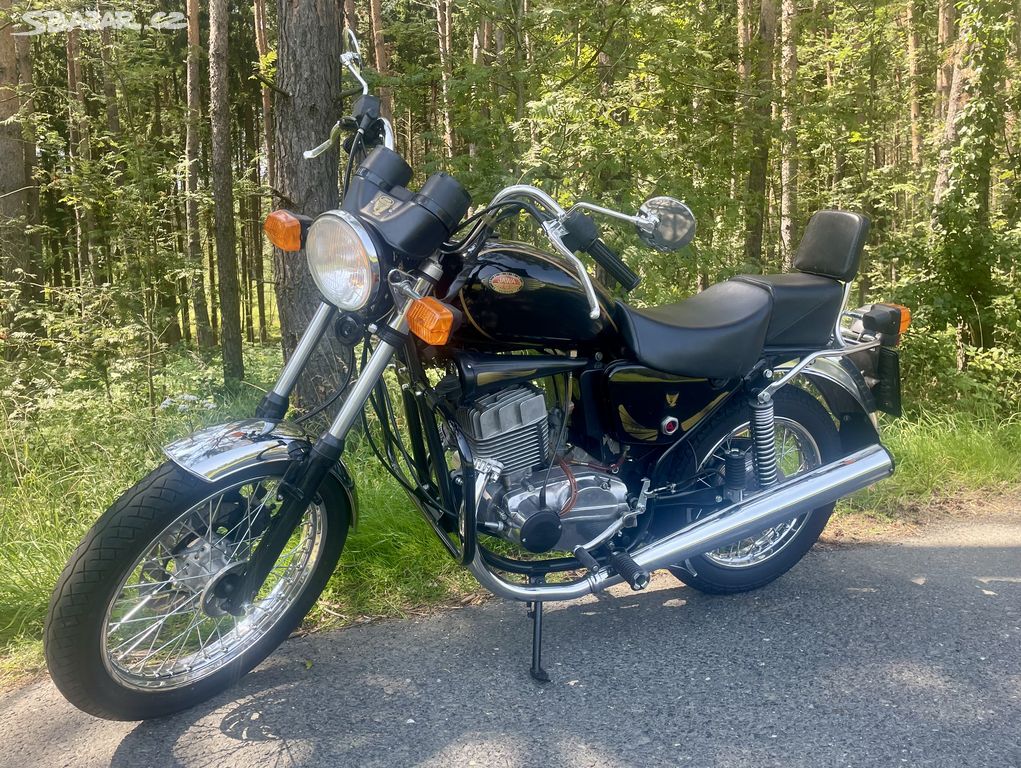 Jawa 350 Chopper s českým TP oilmaster