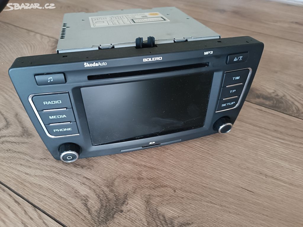 Rádio, autorádio Škoda Bolero MP3