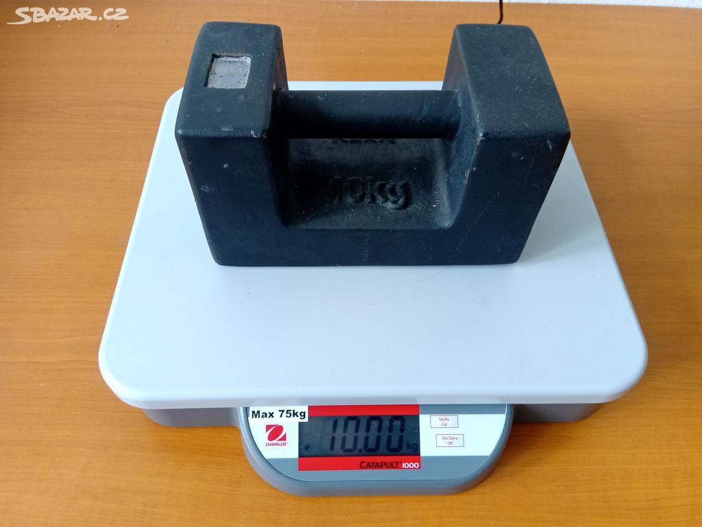 Kalibrovaná váha do 20 kg nebo 75 kg