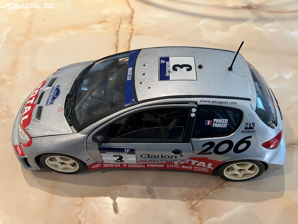 Peugeot 206 WRC Solido 1.18