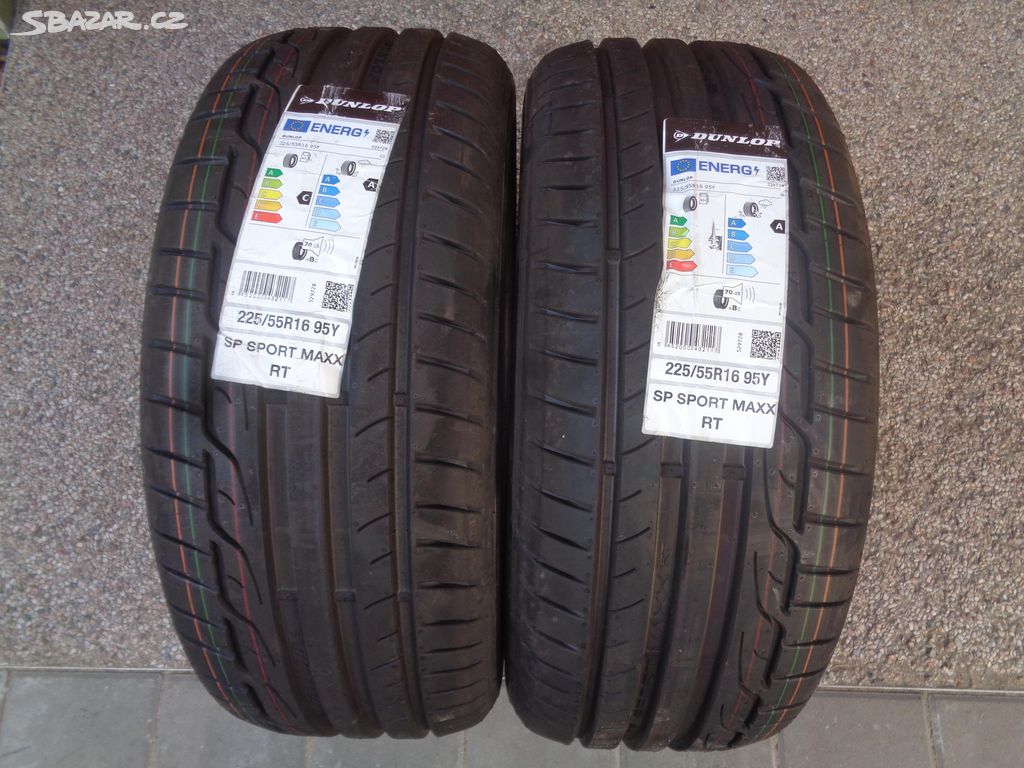 Letní pneu 225/55/16 R16 Dunlop - Nové