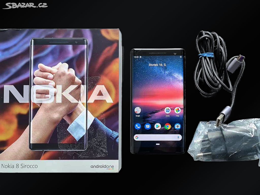 Nokia 8 Sirocco 128GB // Android One // Super stav