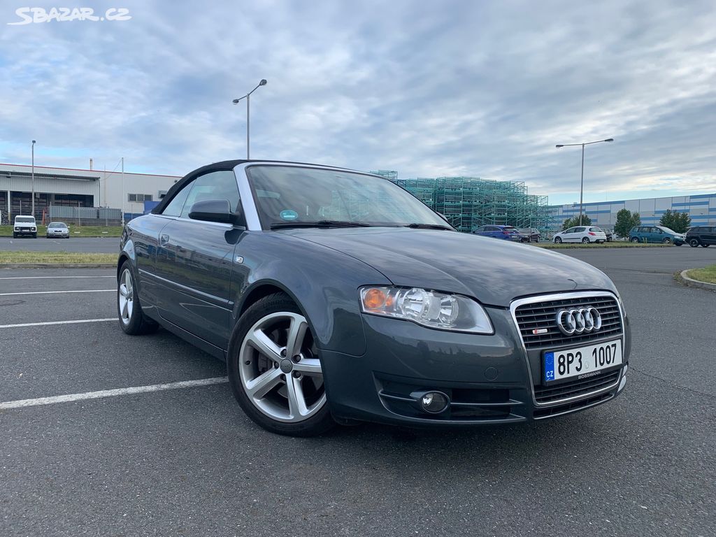 Audi A4 cabrio S-line automat