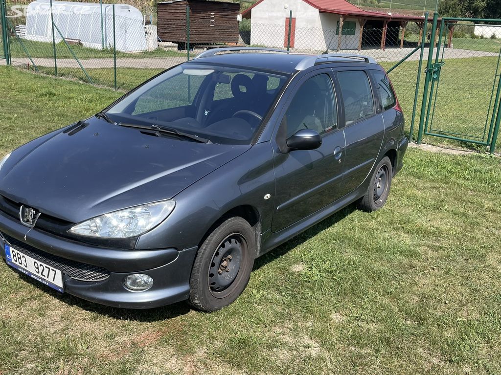 Peugeot 206 SW, NOVÁ STK, 190 050km