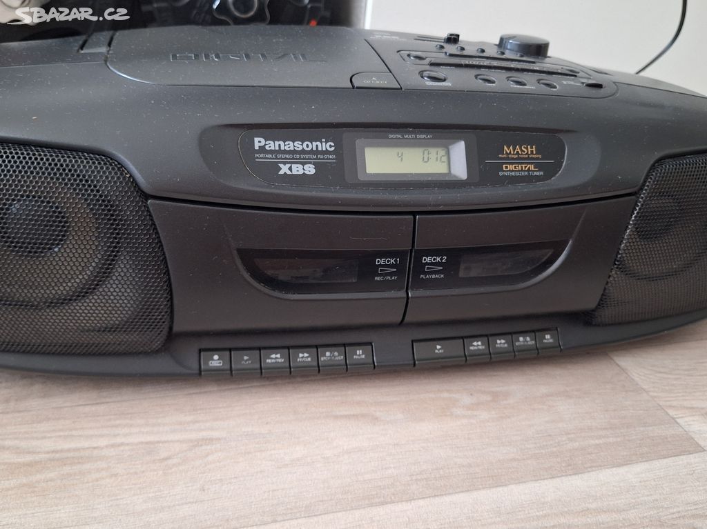 Prodám kazetak Panasonic RX-DT401