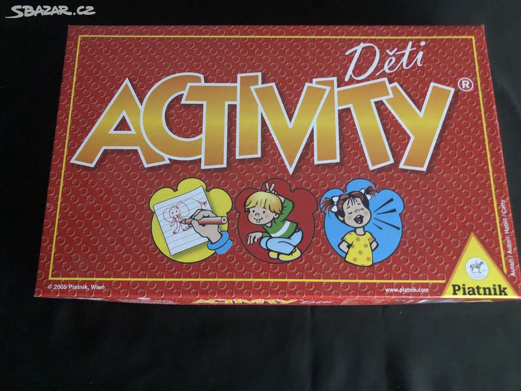 Dětská desková hra ACTIVITY DĚTI od 4 let