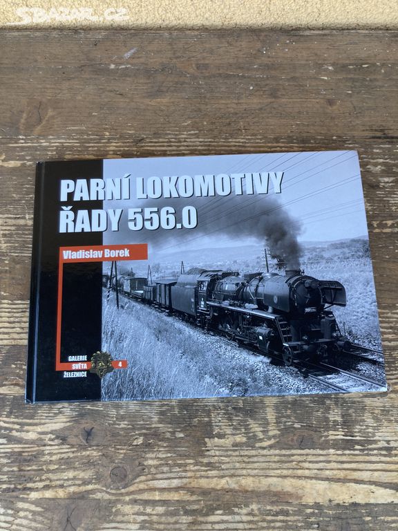 Kniha Parní lokomotivy řady 556.0- Vladislav Borek