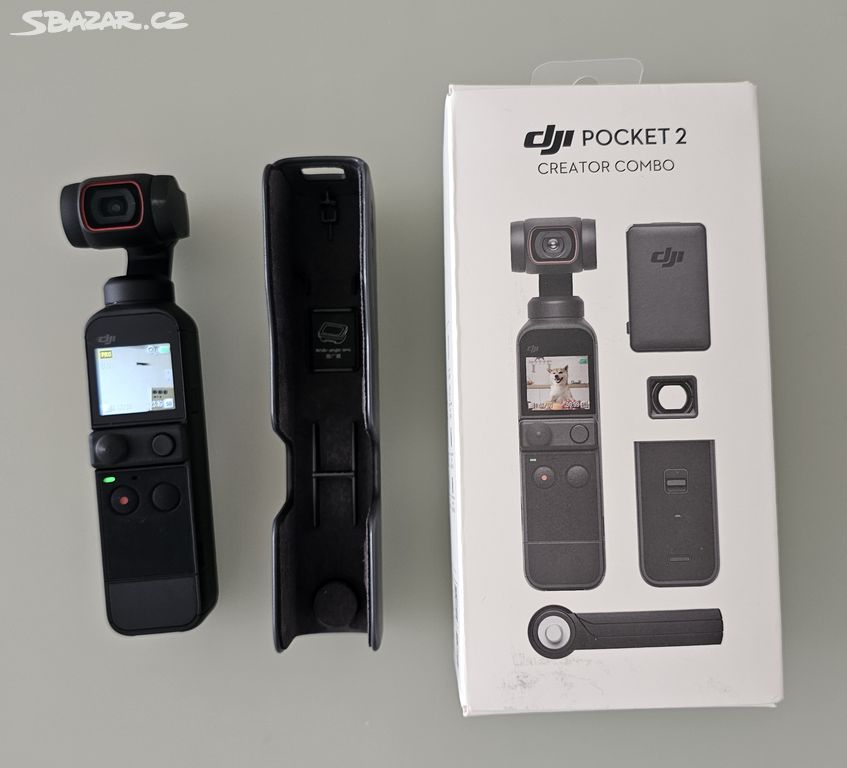 DJI Pocket 2 Creator Combo outdoorová kamera, sada