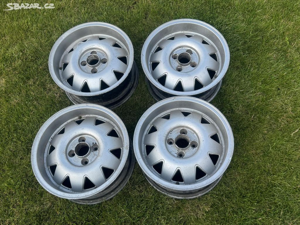 Originál dobová VW ALU kola Fondmetal R15 4x100