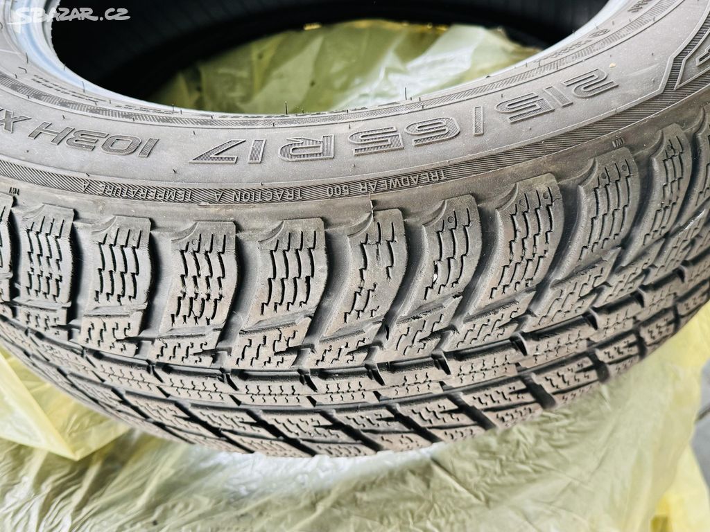 4 ks zimní pneu Nokian WR SUV 3 215/65 R17 103H XL