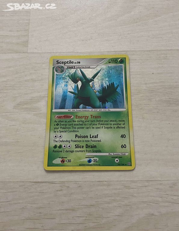 Pokémon karta - Sceptile